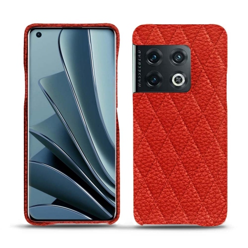 OnePlus 10 Pro : pourquoi opter pour une coque en cuir ?Papaye - Couture ( Pantone #b54317 ) 
