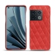 Coque cuir OnePlus 10 Pro - Cerise vintage - Couture