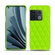 Funda de piel OnePlus 10 Pro - Vert fluo - Couture