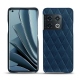 Coque cuir OnePlus 10 Pro - Blu mediterran - Couture