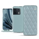 Housse cuir OnePlus 10 Pro - Bleu ciel - Couture ( Nappa - Pantone 277C ) 