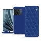 Lederschutzhülle OnePlus 10 Pro - Bleu océan - Couture ( Nappa - Pantone 293C ) 