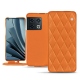 Funda de piel OnePlus 10 Pro - Orange - Couture ( Nappa - Pantone 1495U ) 