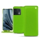 OnePlus 10 Pro leather case - Vert fluo
