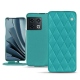 가죽 커버 OnePlus 10 Pro - Bleu fluo - Couture