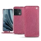Capa em pele OnePlus 10 Pro - Serpent ciclamino