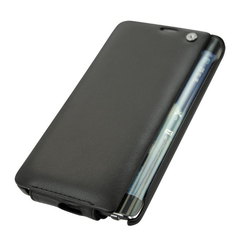 Funda de piel Samsung Galaxy Note Edge 