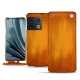 Housse cuir OnePlus 10 Pro - Orange Patine
