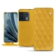 Capa em pele OnePlus 10 Pro - Jaune soulèu - Couture