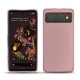 Google Pixel 6 leather cover - Rose ( Nappa - Pantone 2365C ) 