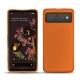 Coque cuir Google Pixel 6 - Orange ( Nappa - Pantone 1495U ) 