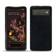 Lederschutzhülle Google Pixel 6 - Dark vintage ( Roughtcut - Black#5256 ) 