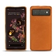 レザーケース Google Pixel 6 - Mandarine vintage ( Pantone 165C ) 