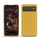 Google Pixel 6 leather cover - Mimosa ( Pantone 141C ) 