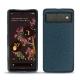 Coque cuir Google Pixel 6 - Indigo ( Pantone 303U ) 