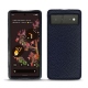 Coque cuir Google Pixel 6 - Cobalt ( Pantone 141B4D )
