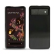 Google Pixel 6 leather cover - Onyx ( Black ) 