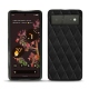 Lederschutzhülle Google Pixel 6 - Negre poudro - Couture