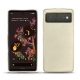 Coque cuir Google Pixel 6 - Blanc escumo