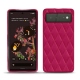 Lederschutzhülle Google Pixel 6 - Rose fluo - Couture