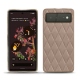 Custodia in pelle Google Pixel 6 - Taupe vintage - Couture