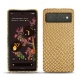 Coque cuir Google Pixel 6 - Serpent sabbia