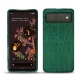 Lederschutzhülle Google Pixel 6 - Crocodile pino