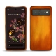 Coque cuir Google Pixel 6 - Orange Patine
