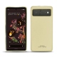 Funda de piel Google Pixel 6 - Beige PU