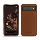 Lederschutzhülle Google Pixel 6 - Marron PU
