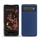Coque cuir Google Pixel 6 - Bleu frisson