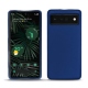 Google Pixel 6 Pro leather cover - Bleu océan ( Nappa - Pantone 293C ) 