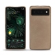 硬质真皮保护套 Google Pixel 6 Pro - Taupe vintage ( Pantone 7530C ) 