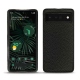 Google Pixel 6 Pro leather cover - Ebène ( Sleek P C12 - Black ) 