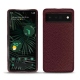 Capa em pele Google Pixel 6 Pro - Lie de vin ( Pantone 5115C ) 