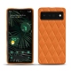 Custodia in pelle Google Pixel 6 Pro - Orange - Couture ( Nappa - Pantone 1495U ) 