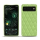 Funda de piel Google Pixel 6 Pro - Vert olive - Couture ( Nappa - Pantone 578U ) 