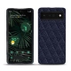 Capa em pele Google Pixel 6 Pro - Cobalt - Couture ( Pantone 2766C ) 