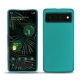 Google Pixel 6 Pro leather cover - Bleu fluo
