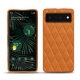 Google Pixel 6 Pro leather cover - Mandarine vintage - Couture