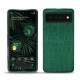 Google Pixel 6 Pro leather cover - Crocodile pino