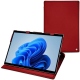Capa em pele Microsoft Surface Pro 8 - Rouge ( Nappa - Pantone 199C ) 