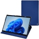 硬质真皮保护套 Microsoft Surface Pro 8 - Bleu océan ( Nappa - Pantone 293C ) 