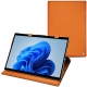 Housse cuir Microsoft Surface Pro 8 - Orange ( Nappa - Pantone 1495U ) 