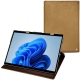Capa em pele Microsoft Surface Pro 8 - Sable vintage ( Roughtcut - Gaucho#57254 ) 