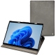Custodia in pelle Microsoft Surface Pro 8 - Acier vintage ( Pantone 403C ) 