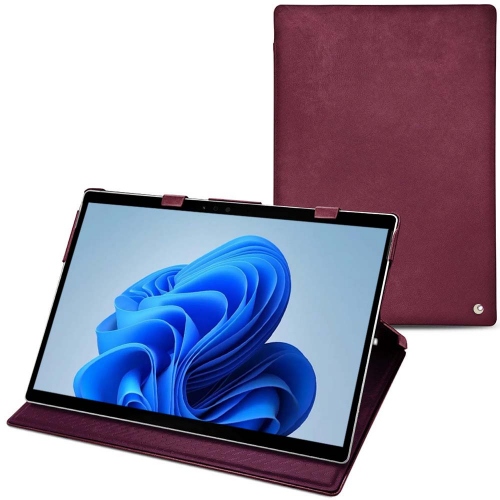 Microsoft Surface Pro 9 : opta per una custodia in pelle chic Prune vintage ( Pantone #612434 ) 