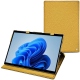 Microsoft Surface Pro 8 leather case - Mimosa ( Pantone 141C ) 