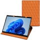 Lederschutzhülle Microsoft Surface Pro 8 - Orange - Couture ( Nappa - Pantone 1495U ) 