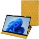 Microsoft Surface Pro 8 leather case - Jaune soulèu - Couture